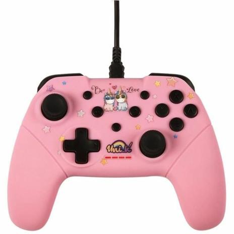 Unik Be Love Unicorn Controller - KONIX - Switch - Rosa