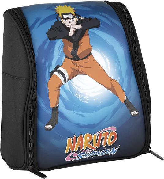 Konix Naruto Custodia rigida Nintendo Nero, Blu, Arancione