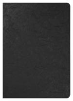 Age Bag Quaderno A4 a punto metallico 21x29,7cm, 96 pagine, a pagine bianche Nero