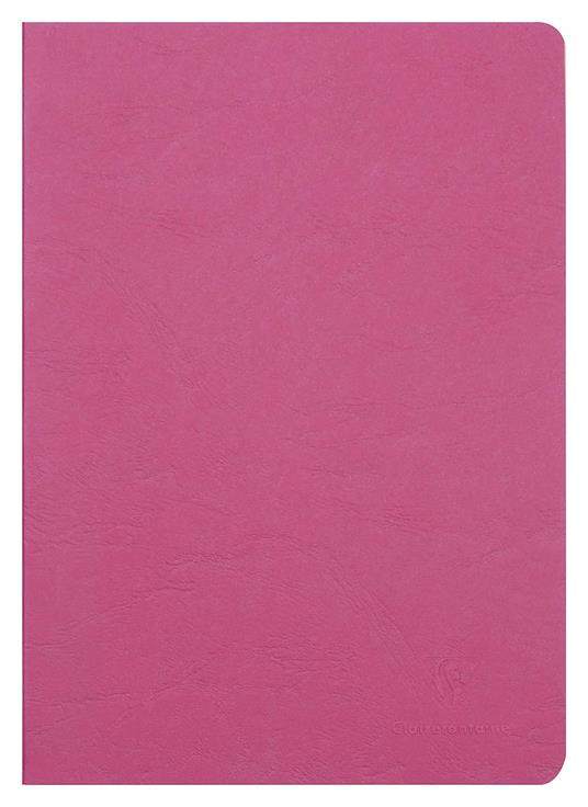 Age Bag Quaderno a punto metallico 21x29,7cm, 96 pagine, a pagine bianche Rosso