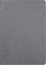 Age Bag Quaderno A4 a punto metallico 21x29,7cm, 96 pagine, a pagine bianche Grigio