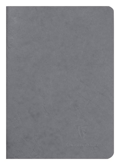 Age Bag Quaderno A5 a punto metallico 14,8x21cm, 96 pagine, a pagine bianche Blu - 6