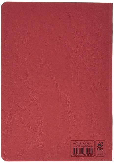 Quaderno Age Bag spillato medium a righe. Rosso ciliegia - 4