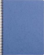Age Bag Taccuino A4 + spiralato 22,5x29,7cm, 160 pagine, 4 fori a righe Blu