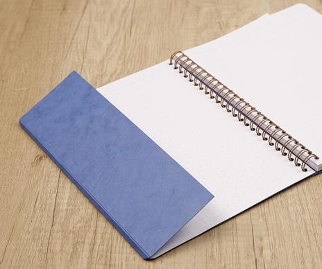 Quaderno spiralato Age Bag, My.Notes 21x29,7 marg.stacc 60F Rig. Blu - 4