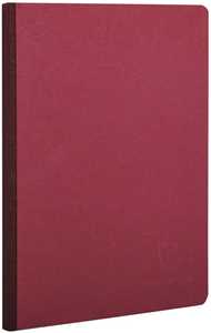 Cartoleria Quaderno Age Bag brossurato medium a righe. Rosso ciliegia Clairefontaine