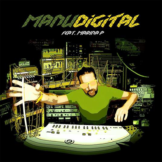 Digital Lab 3 (feat. Marina P) - Vinile 7'' di Manudigital