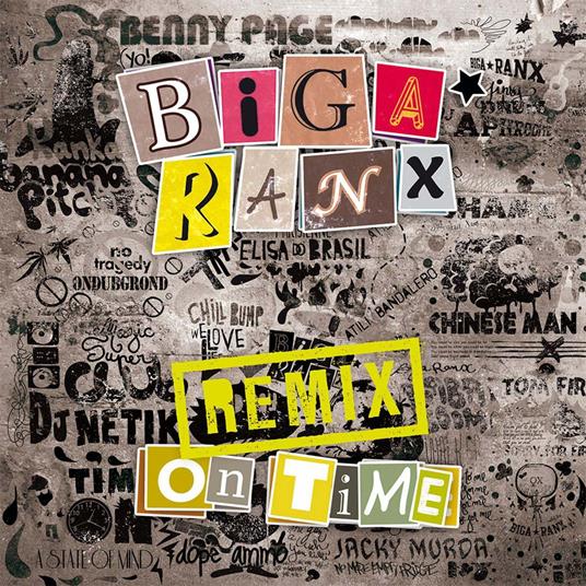 On Time (Remixed) - CD Audio di Biga Ranx