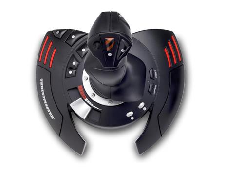 Thrustmaster T.Flight Stick X Nero, Rosso, Argento USB Joystick Analogico PC, Playstation 3 - 5