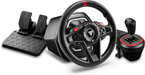 Thrustmaster T128 Shifter Pack Nero USB Sterzo + Pedali Analogico PC, Xbox