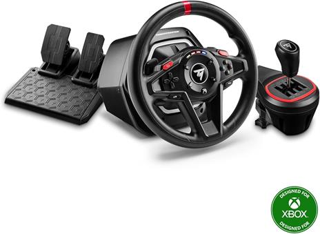 Thrustmaster T128 Shifter Pack Nero USB Sterzo + Pedali Analogico PC, Xbox - 2