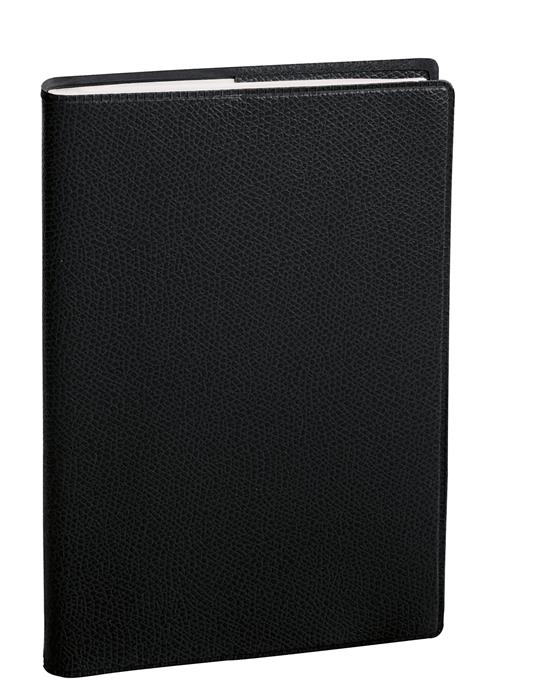 Agenda settimanale 2026, Quo Vadis, 13 mesi, Rigiro, con rubrica, italiano, Impala nero - 9 x 12,5 cm  - 6