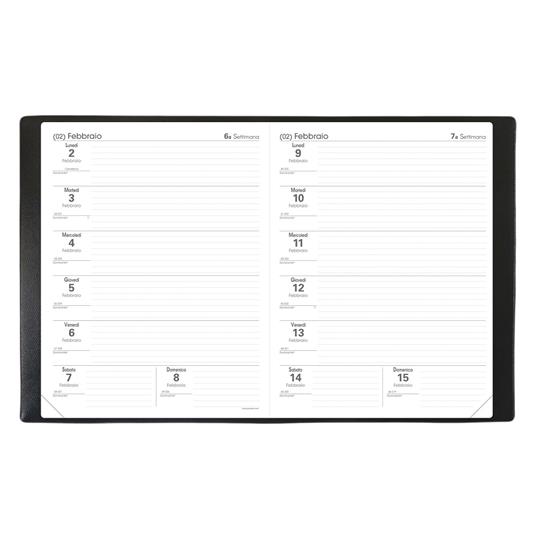 Agenda del professore Quo Vadis 2025-2026, 12 Mesi, settimanale, Impala x 6, italiano, Aug/Jul - 21 x 27 cm - 3