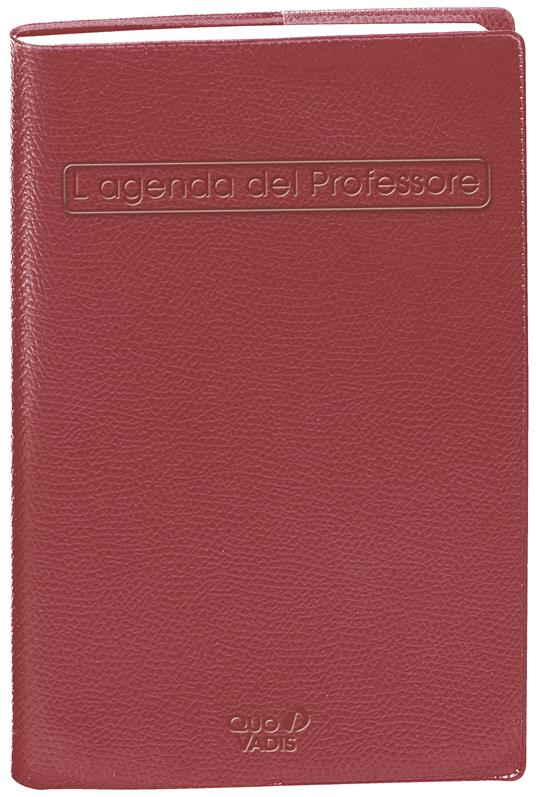 Agenda del professore Quo Vadis 2025-2026, 12 Mesi, settimanale, Impala x 6, italiano, Aug/Jul - 21 x 27 cm - 4