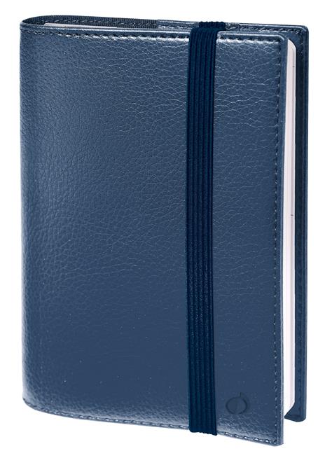 Agenda settimanale 2025, Quo Vadis, 13 mesi, TIME&LIFE POCKET con rubrica, IT blu cangiante, con elastico - 10 x 15 cm