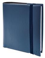 Agenda settimanale 2025, Quo Vadis, 13 mesi, TIME&LIFE MEDIUM, con rubrica, blu cangiante, con elastico - 16 x 16 cm