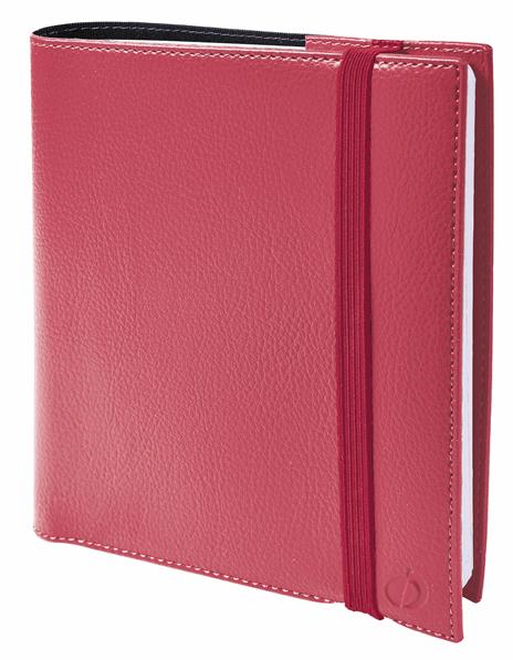 Agenda settimanale 2026, Quo Vadis, 13 mesi, Time&Life MEDIUM, con rubrica, rosa cangiante, con elastico - 16 x 16 cm  - 7