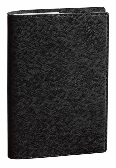 Agenda settimanale 2026, Quo Vadis, 13 mesi, Presidente, con rubrica, multingue, Equology nero - 21 x 27 cm  - 6