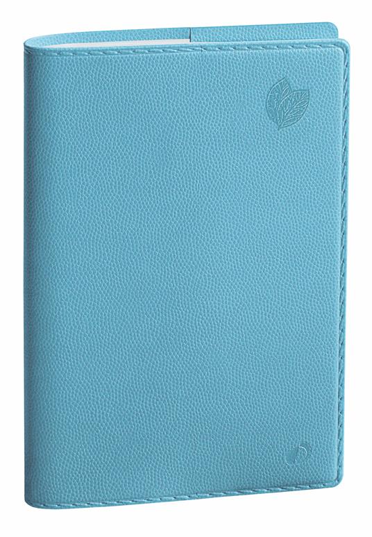 Agenda settimanale 2026, Quo Vadis, 13 mesi, Presidente, con rubrica, multingue, Equology blu - 21 x 27 cm  - 6