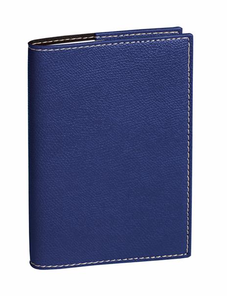 Agenda settimanale 2026, Quo Vadis, 13 mesi, Trinote, con rubrica, italiano, Club blu navy - 18 x 24 cm  - 3