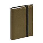 Agenda settimanale 2025, Quo Vadis, 13 mesi, TIME&LIFE POCKET con rubrica, IT kaki, con elastico - 10 x 15 cm