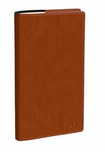Cartoleria Agenda settimanale 2024, Quo Vadis, 13 mesi, Planital, con rubrica IT ,Marlow cammello - 8,8 x 17 cm Quo Vadis