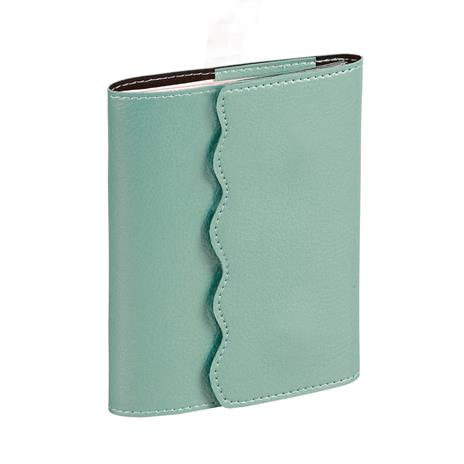 Agenda settimanale 2025, Quo Vadis, 13 mesi, Affari, con rubrica, italiano, Calypso verde - 10 x 15 cm