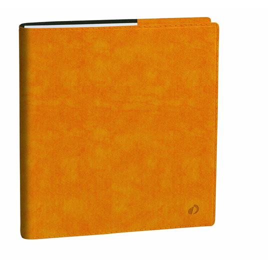 Agenda settimanale 2026, Quo Vadis, 13 mesi, Esecutivo, con rubrica, italiano, Roma giallo zafferano - 16 x 16 cm 