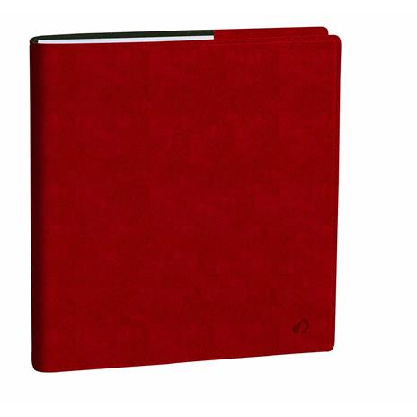 Agenda settimanale 2026, Quo Vadis, 13 mesi, Esecutivo, con rubrica, italiano, Roma rosso - 16 x 16 cm 