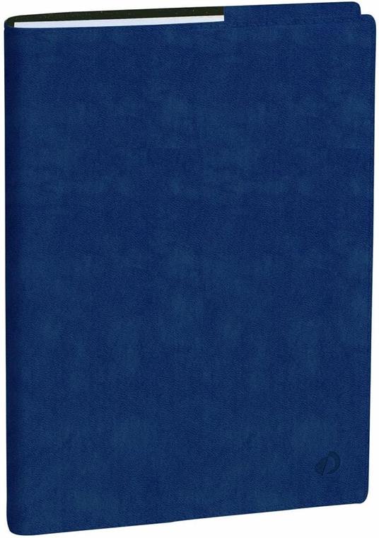Agenda settimanale 2026, Quo Vadis, 13 mesi, Rigiro, con rubrica, italiano, Roma Blu Navy - 9 x 12,5 cm 