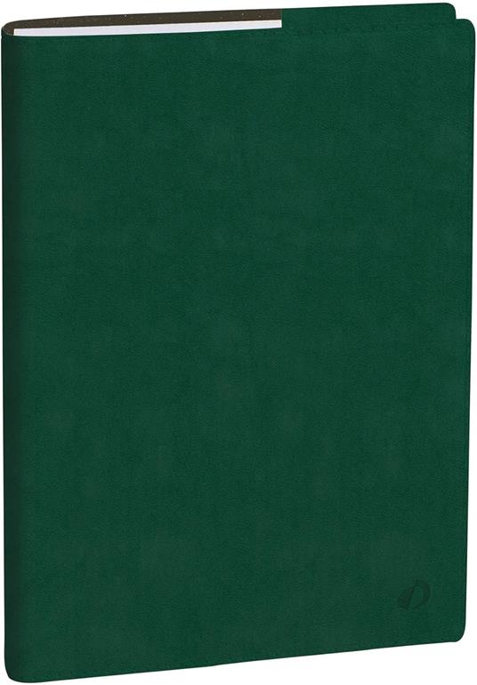 Agenda settimanale 2026, Quo Vadis, 13 mesi, Presidente, con rubrica, italiano, verde inglese - 21 x 27 cm 