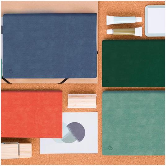 Agenda settimanale 2026, Quo Vadis, 13 mesi, Presidente, con rubrica, italiano, verde inglese - 21 x 27 cm  - 3