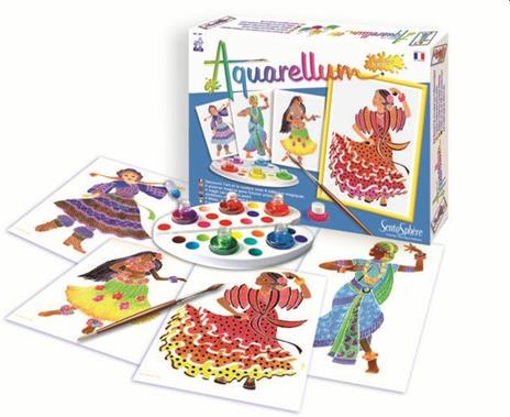 Aquarello Junior. Danzatrici Folkloristiche - 2