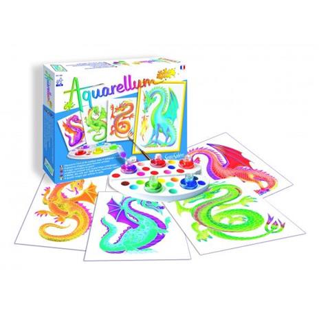 Aquarellum junior. Draghi