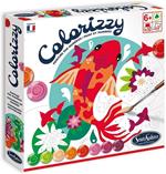 Sentosphere 3904502 Colorizzy - Kit per dipingere con i Numeri, per Bambini, Carpa e Cavalluccio Marino, Kit Creativo Fai da Te