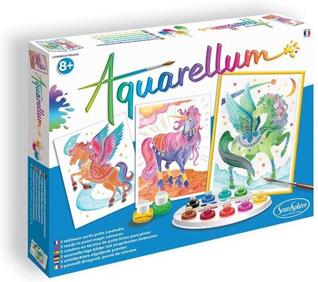 Aquarellum. Unicorni e Pegasi