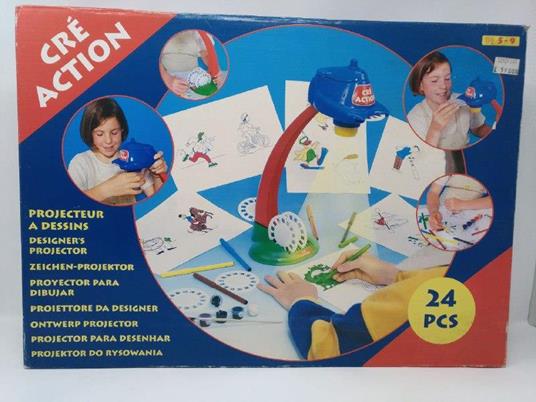 Proiettore da Designer con Pennarelli e Colori Inclusi