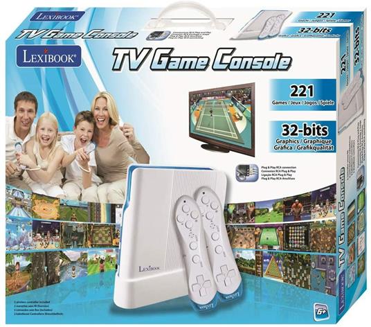 Lexibook- Console per TV, Colore Nero, JG7425 - 4