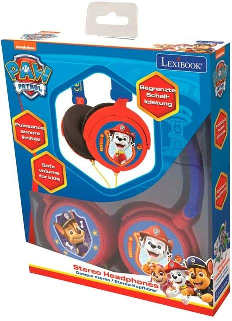 Cuffie PAT 'PATROUILLE Cuffie stereo cablate pieghevoli per bambini con limitazione del volume di ascolto - LEXIBOOK - 6
