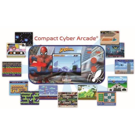SPIDER-MAN Console di gioco portatile per bambini compatta Cyber Arcade LEXIBOOK 150 giochi - 2