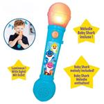 BABY SHARK Microfono illuminato con melodie ed effetti sonori - LEXIBOOK