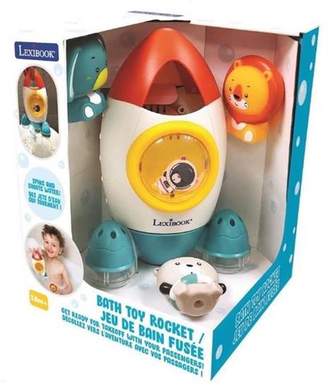 Razzo da bagno con 3 animali flessibili - 2