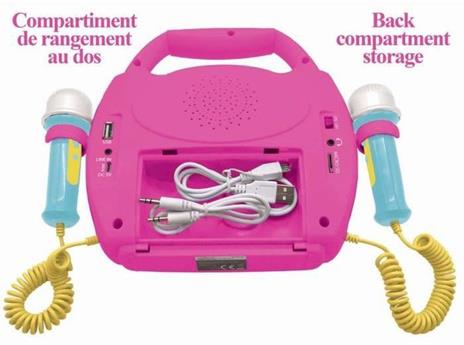 MINNIE MOUSE - Altoparlante Bluetooth - Effetti luce, microfoni e batteria ricaricabile - 2