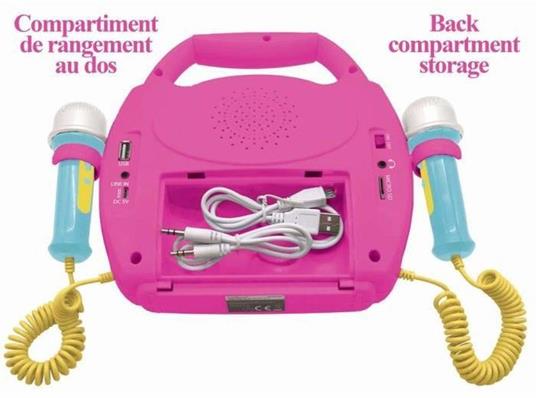 MINNIE MOUSE - Altoparlante Bluetooth - Effetti luce, microfoni e batteria ricaricabile - 2