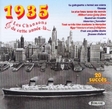 1935 Les Chansons De Cette Année là - CD Audio