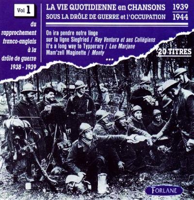 Chansons Sous L'occupation vol.1 - CD Audio