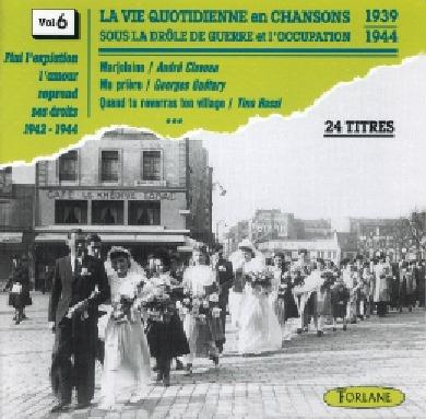 Chansons Sous L'occupation vol.6 - CD Audio