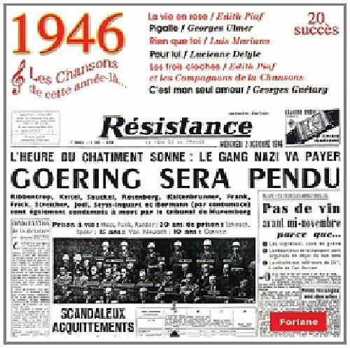 1946 Les Chansons De Cette Année là - CD Audio