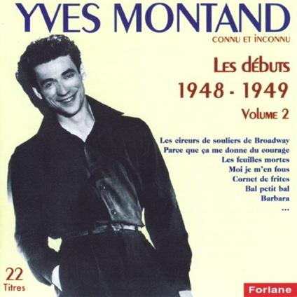 Les Debuts 1948 - CD Audio di Yves Montand
