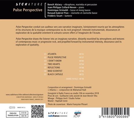 Pulse Perspective - CD Audio di Dominique Grimaldi - 2